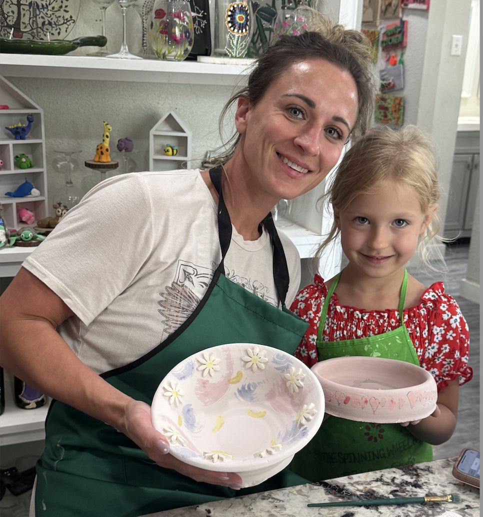 Bisque Glazing